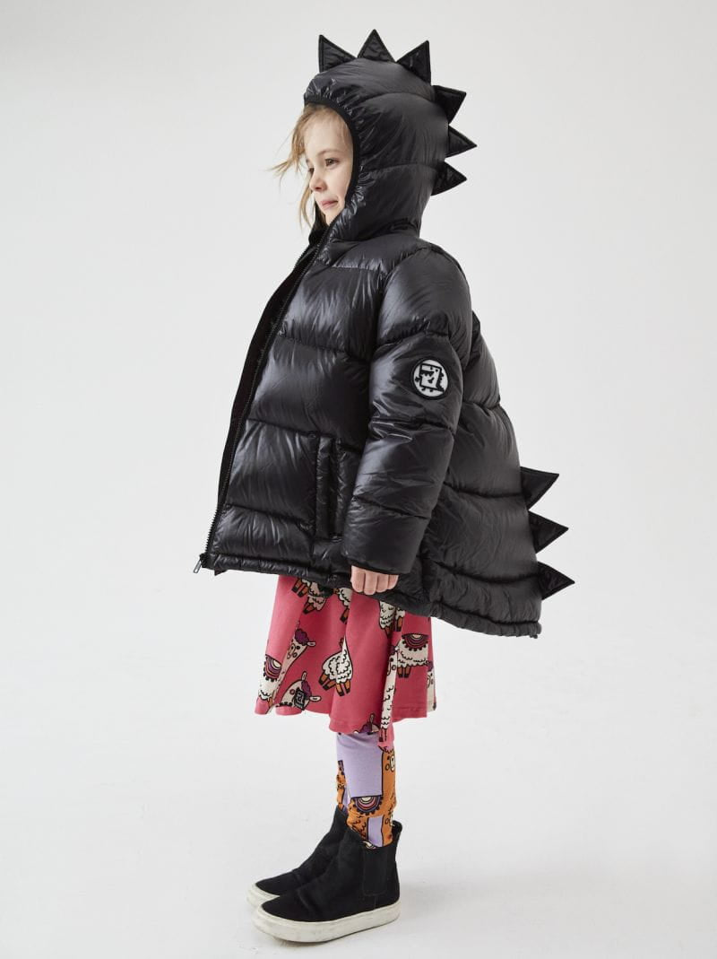 Winter Daunenjacke KUKUKID black