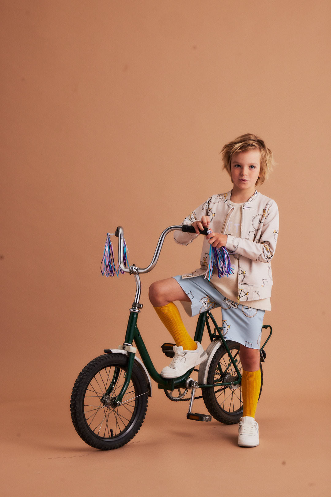 Dear Sophie Bike blue Shorts