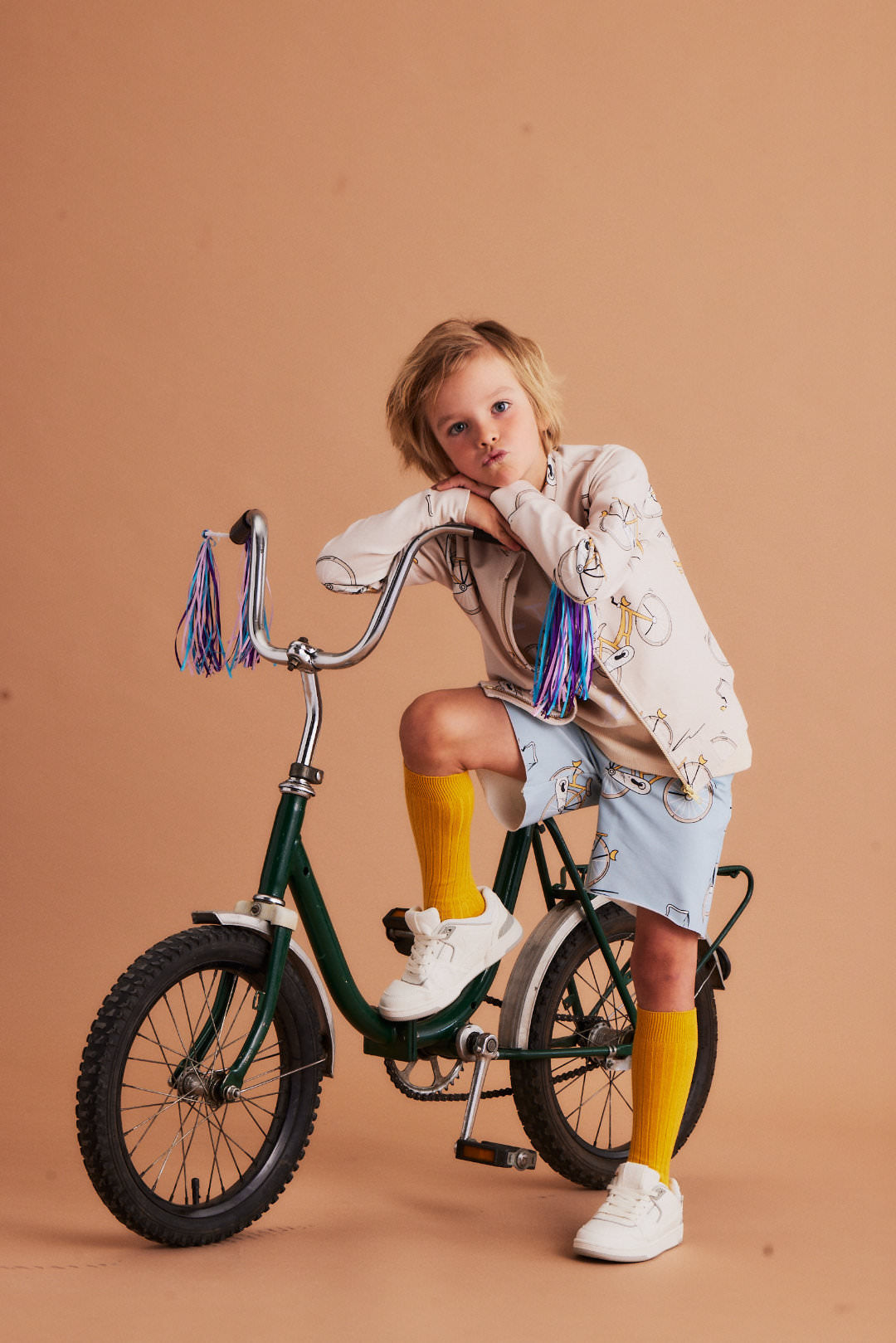 Dear Sophie Bike blue Shorts