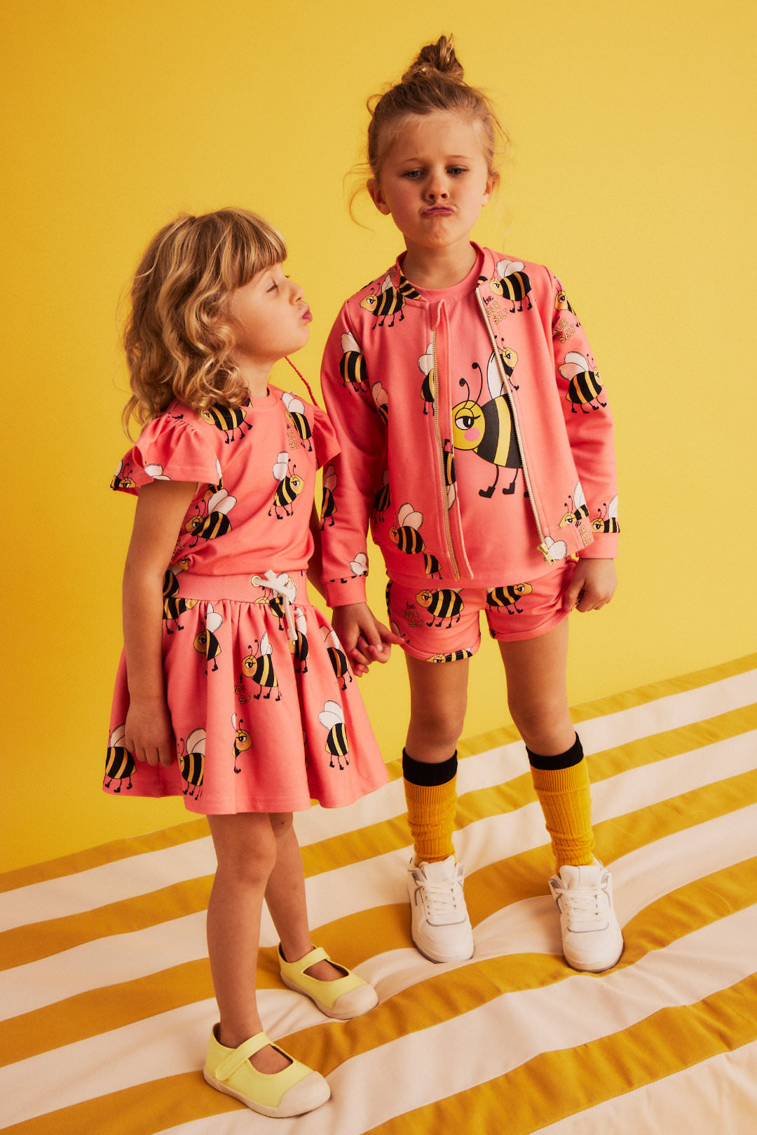 Dear Sophie BEE pink Bomberjacke