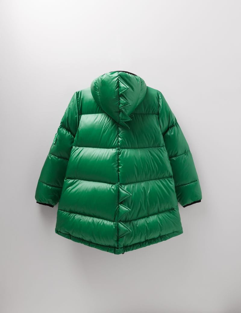 Winter Daunenjacke KUKUKID green