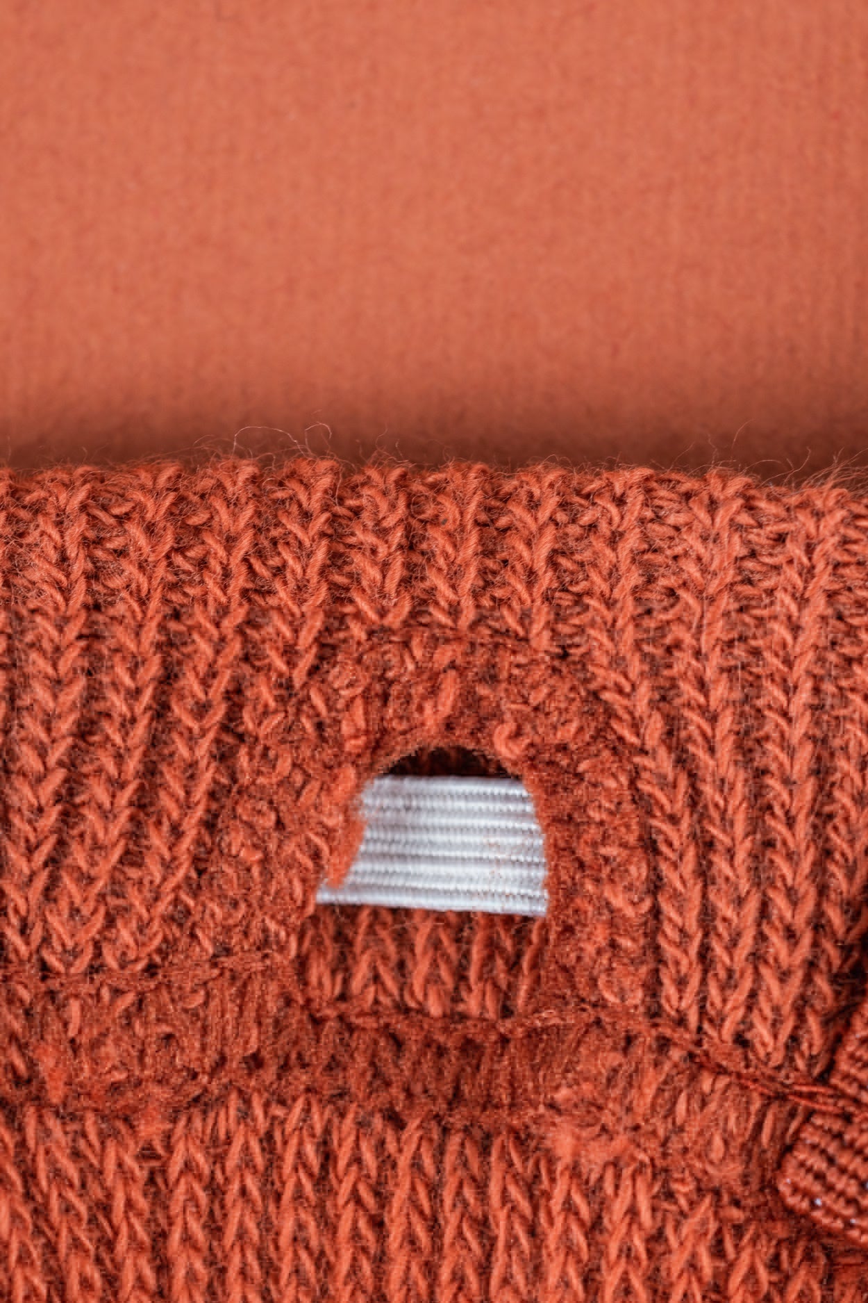 Strumpfhose in Terracotta