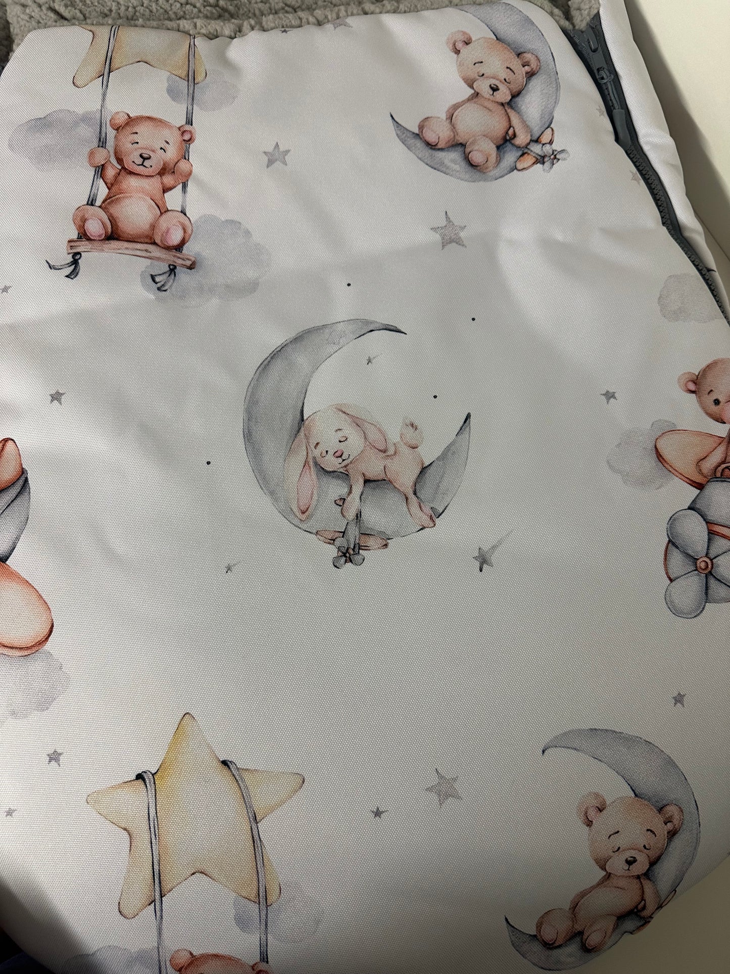 Winterfußsack Teddy 85cm
