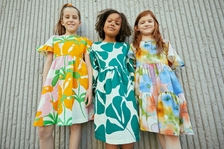 MAINIO Greenery muslin Kleid