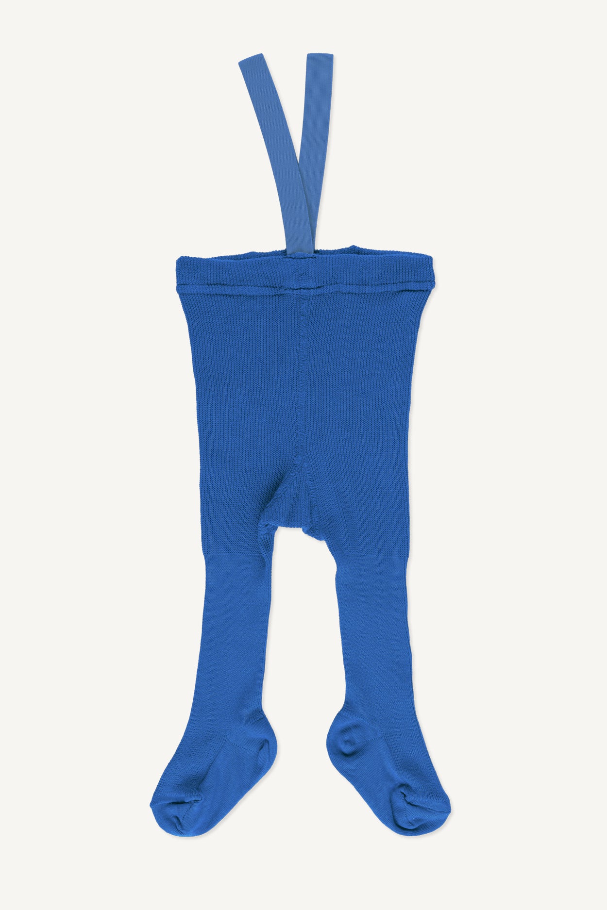 Strumpfhose mit Hosenträgern in Kobaltblau