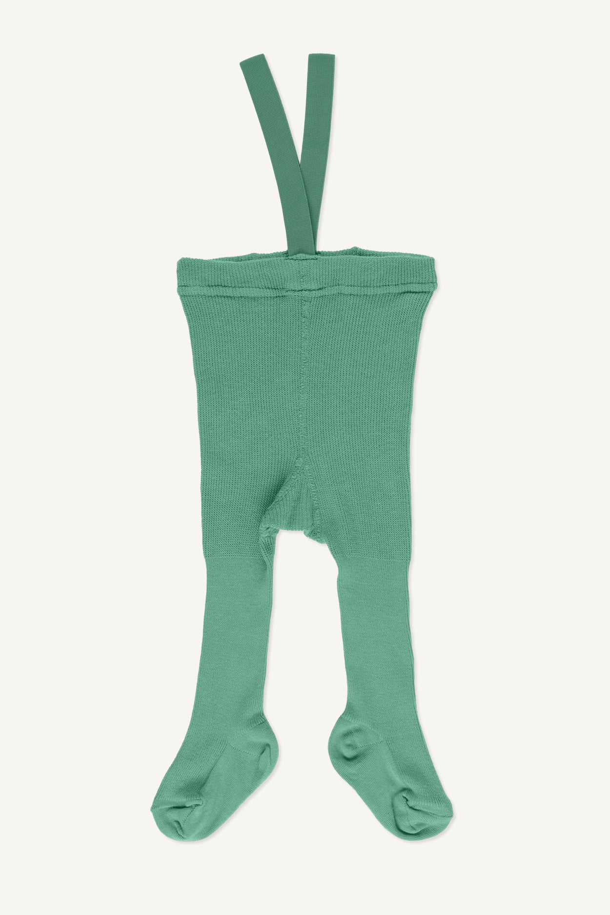 Strumpfhose mit Hosenträgern in grün