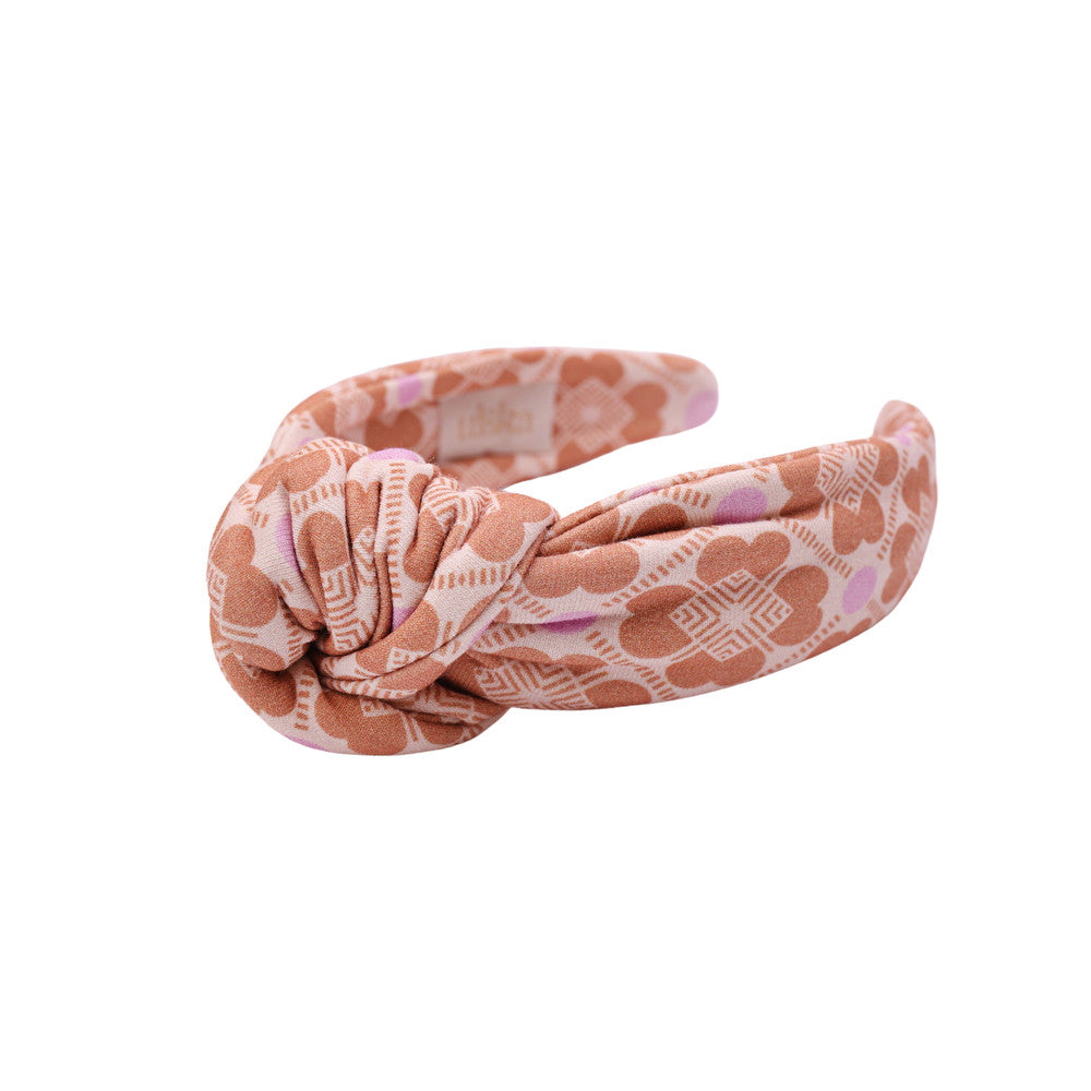 Haarband Loop Beige Mix