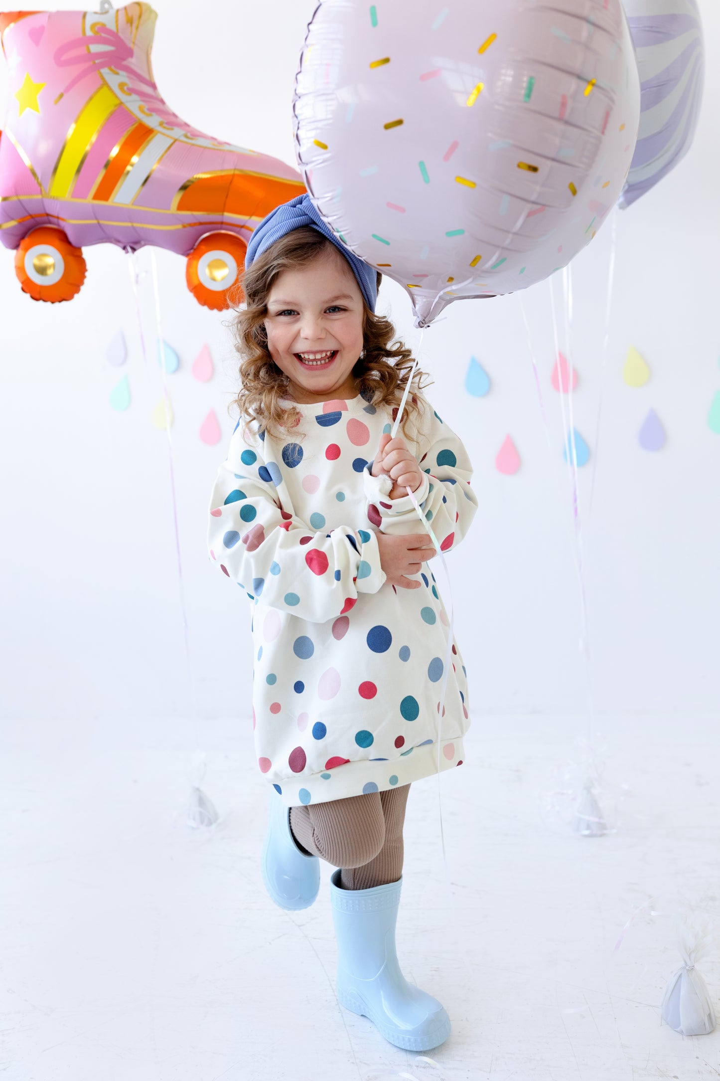 Gummistiefel in babyblue