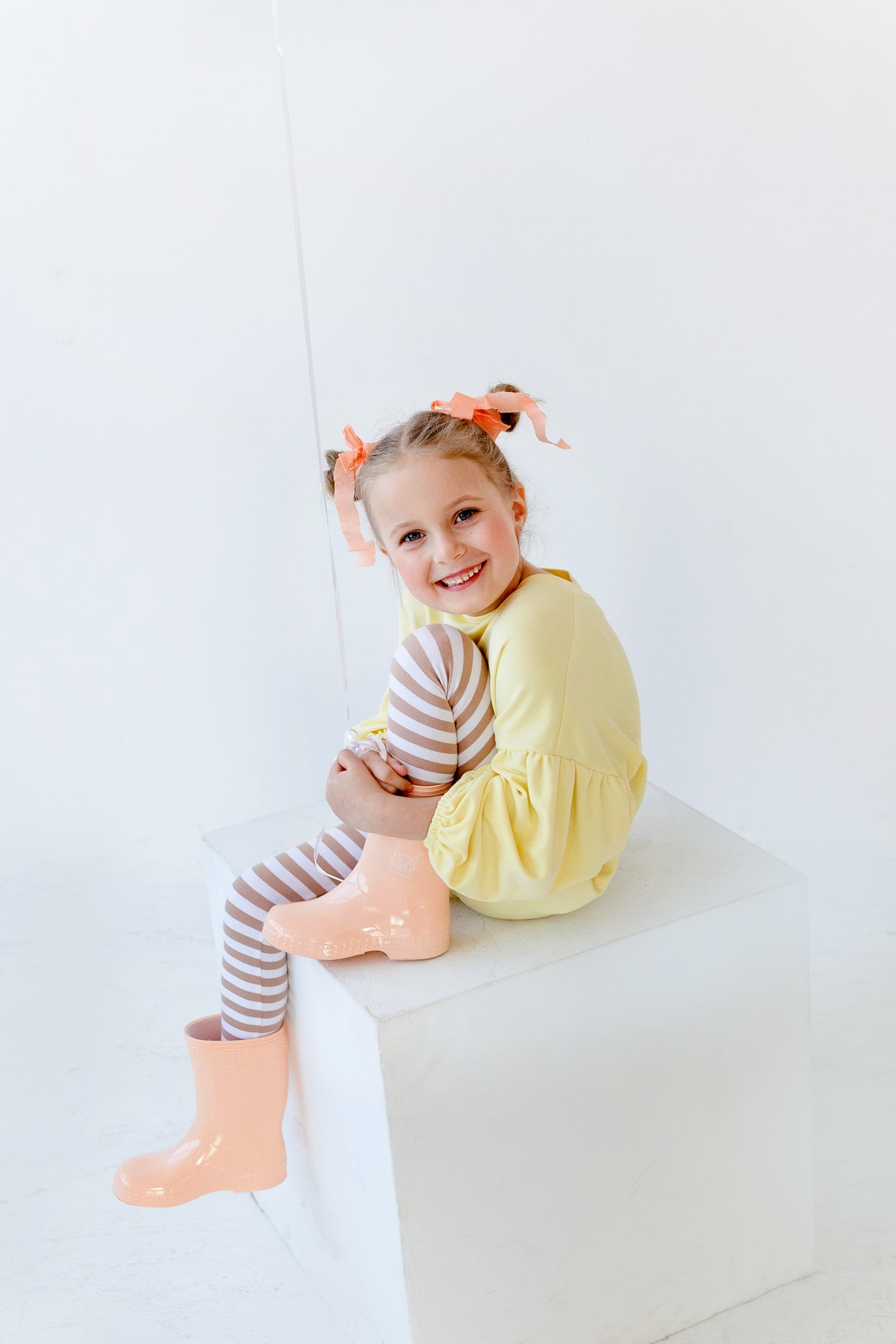 Gummistiefel Apricot