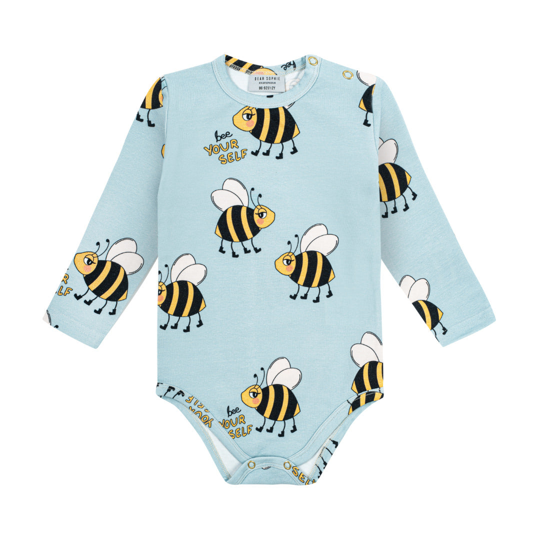 Dear Sophie Bee blue Body langarm