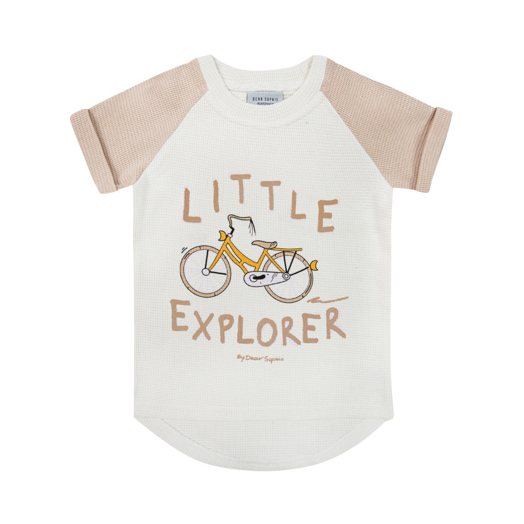 Dear Sophie Bike Waffle T-Shirt