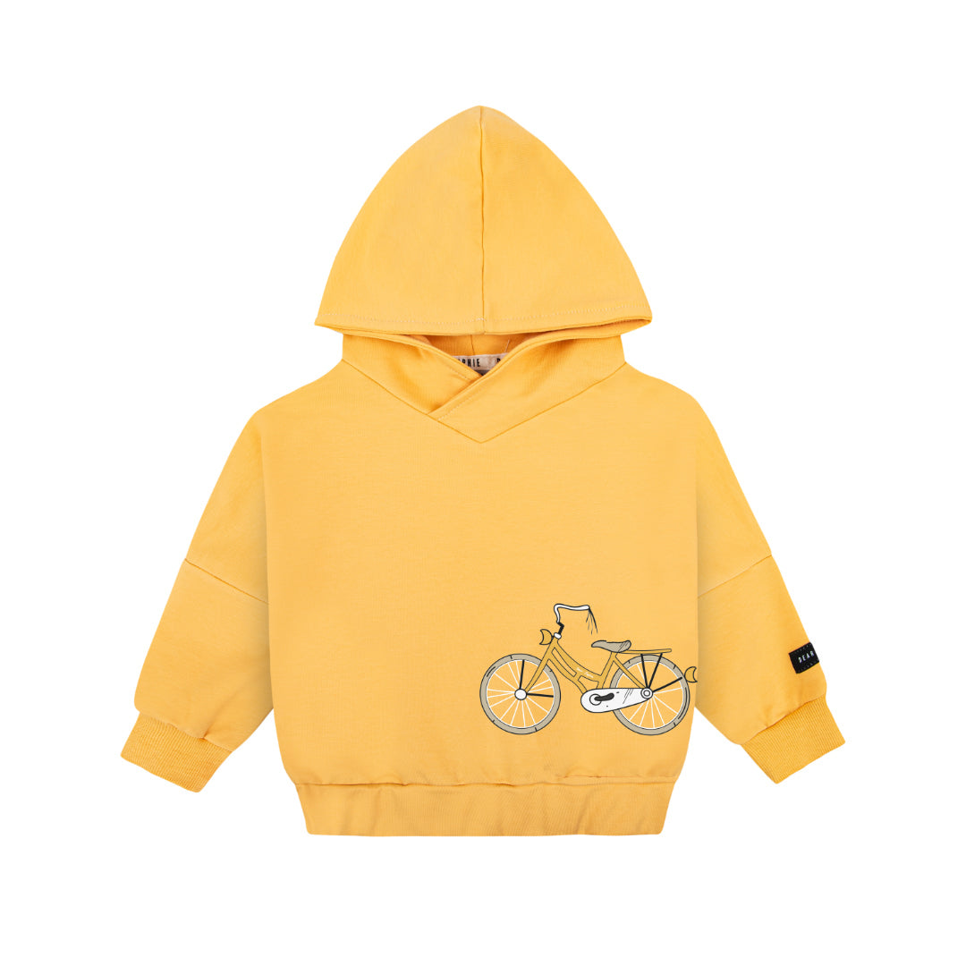Dear Sophie Kapuzenjacke Bike yellow