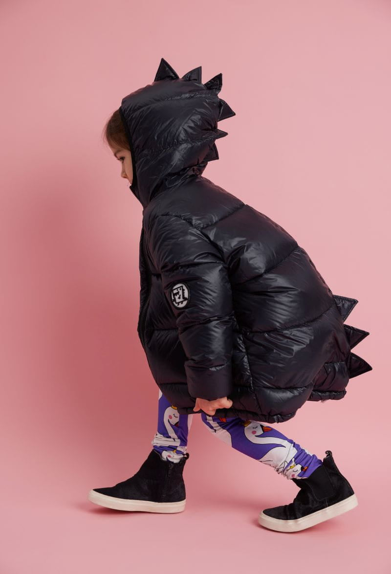 Winter Daunenjacke KUKUKID black