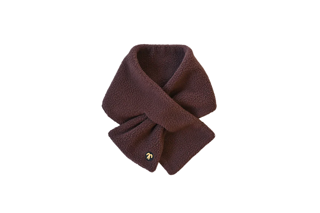 Sherpa Schal DUCKSDAY Dark Brown