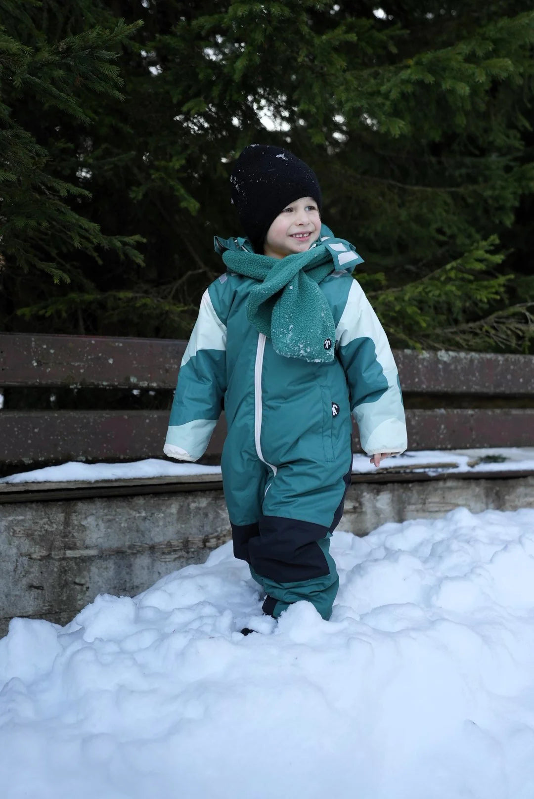 Sherpa Schal DUCKSDAY Dark green