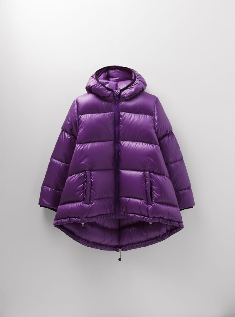 Winter Daunenjacke KUKUKID violett