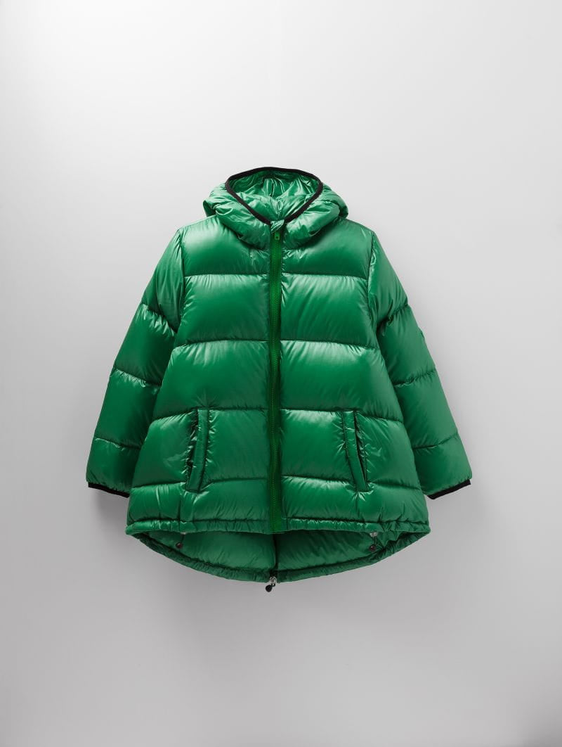 Winter Daunenjacke KUKUKID green