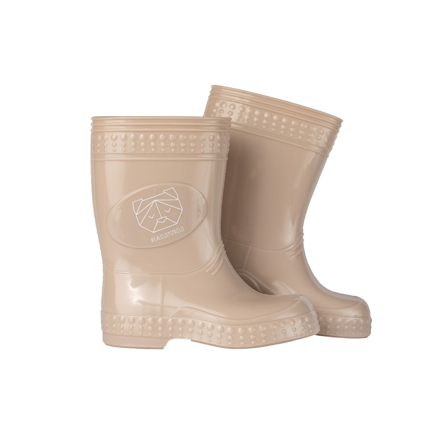Gummistiefel in beige