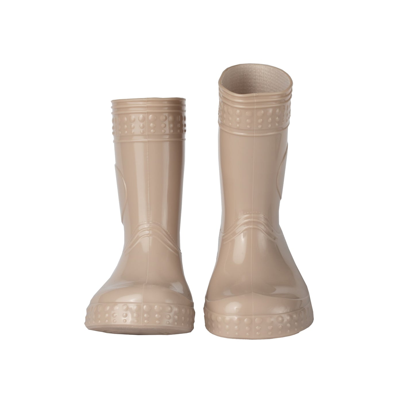 Gummistiefel in beige