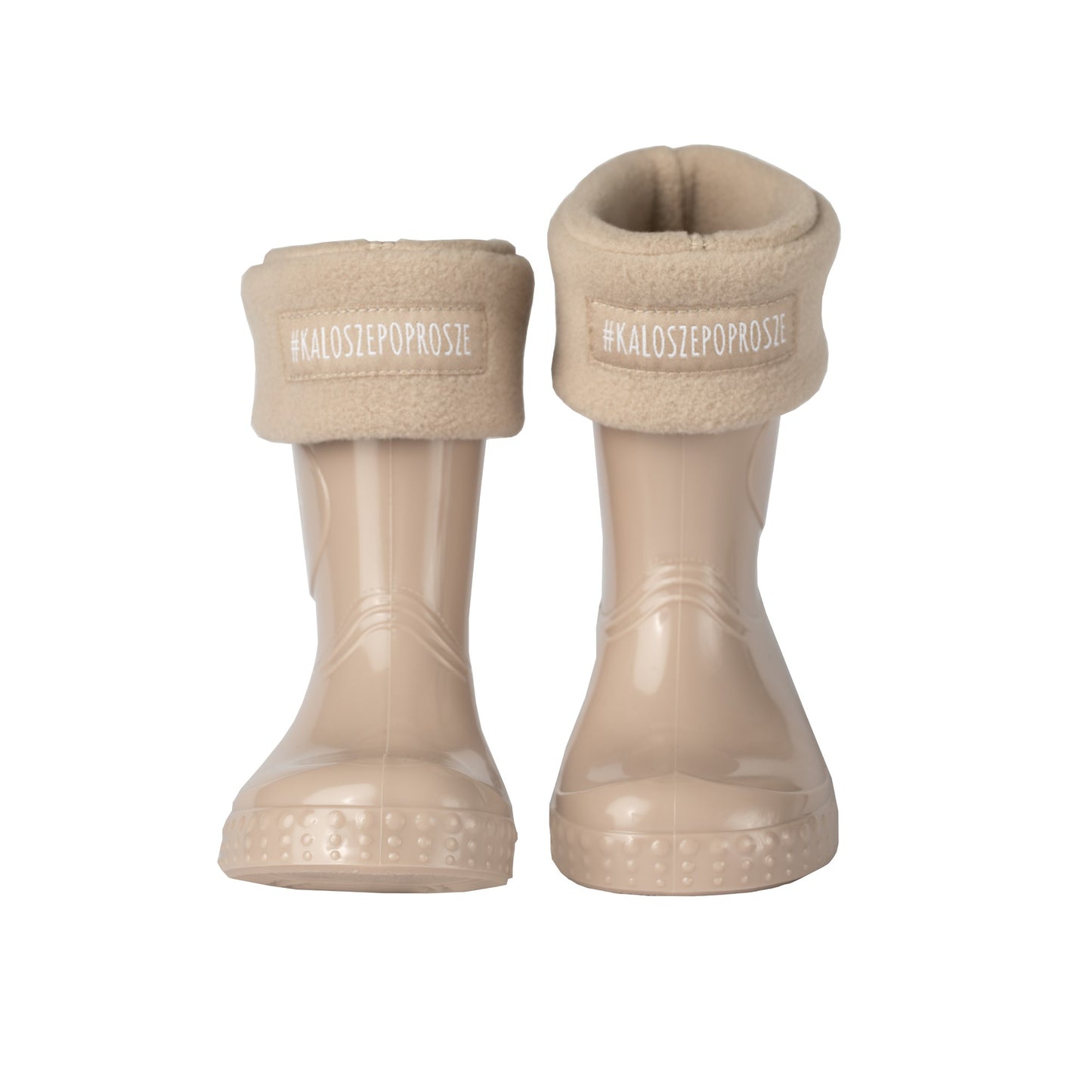 Gummistiefel in beige