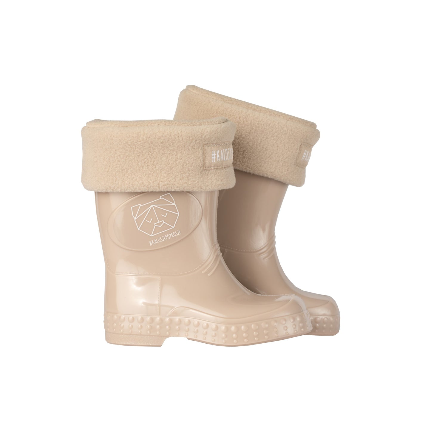 Gummistiefel in beige