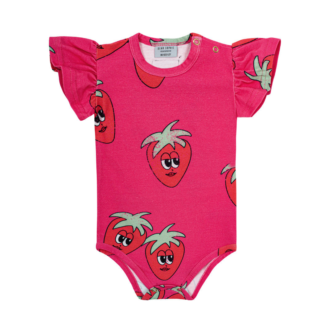 Dear Sophie Strawberry frill Body