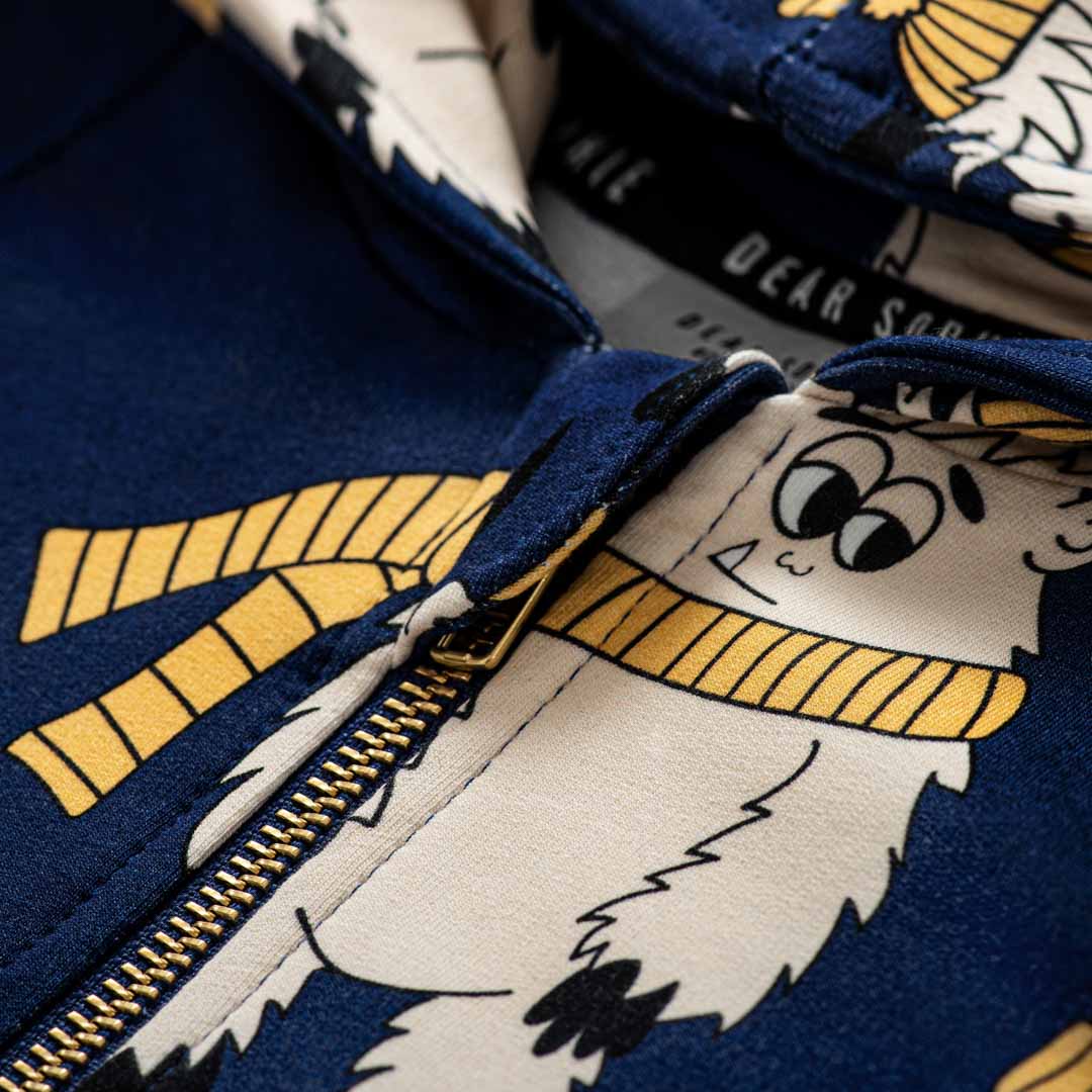 Dear Sophie Kapuzenjacke YETI in blue