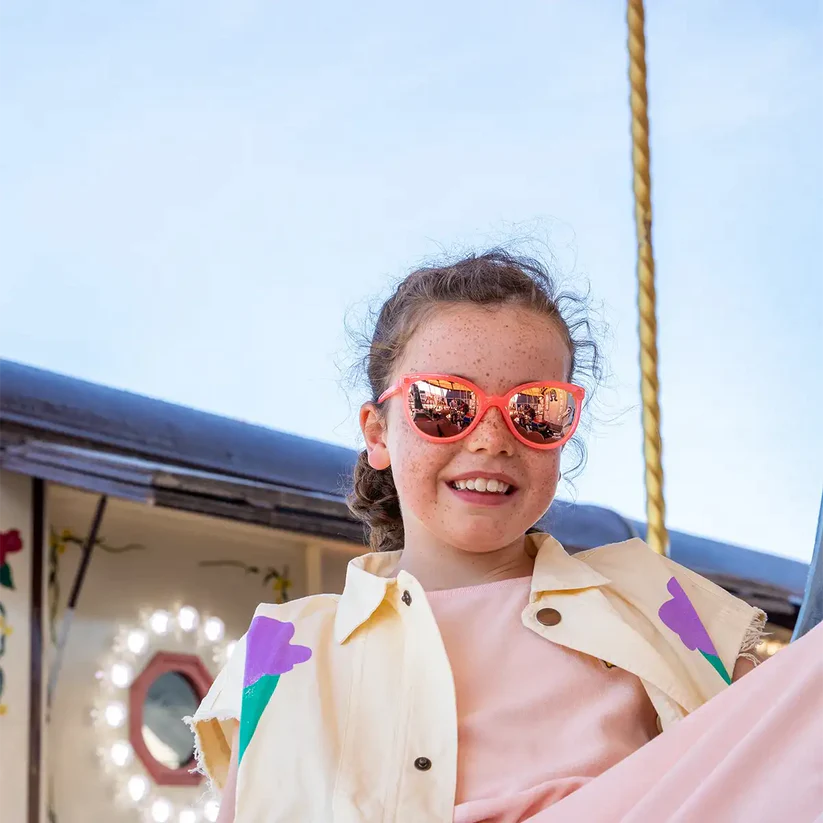 KiETLA Sonnenbrille BUZZ neon pink