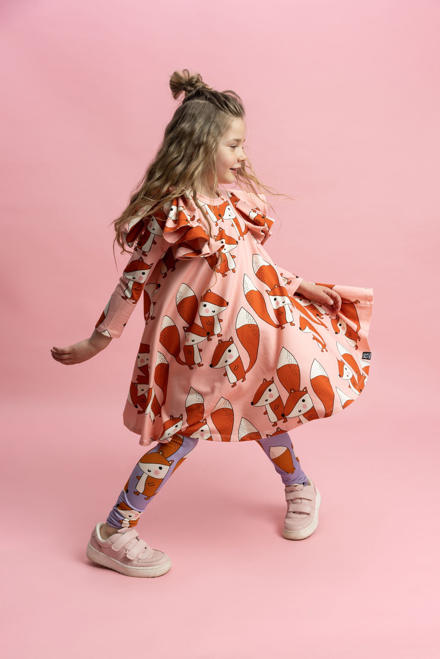 KUKUKID Pompom Kleid Fox
