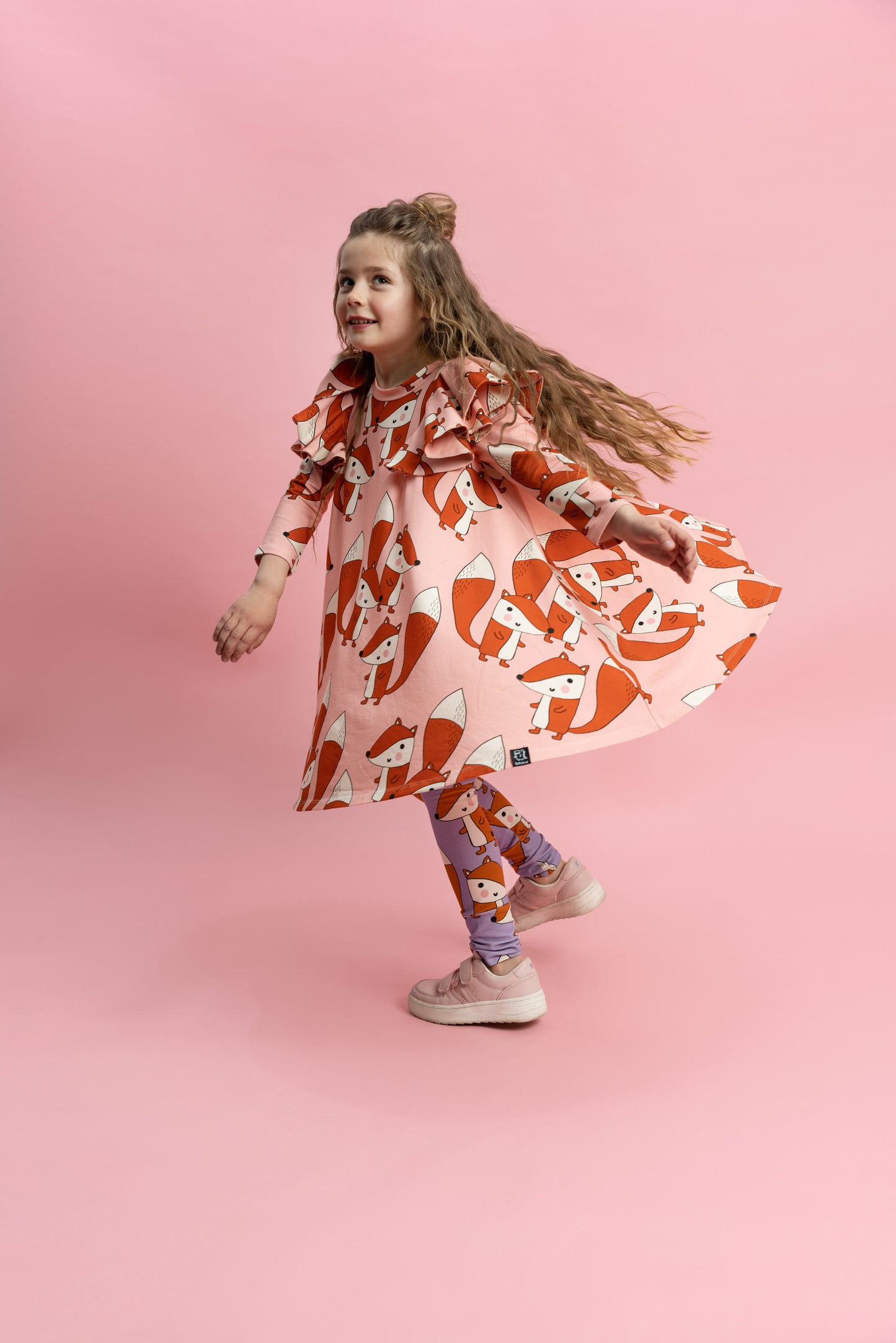 KUKUKID Pompom Kleid Fox