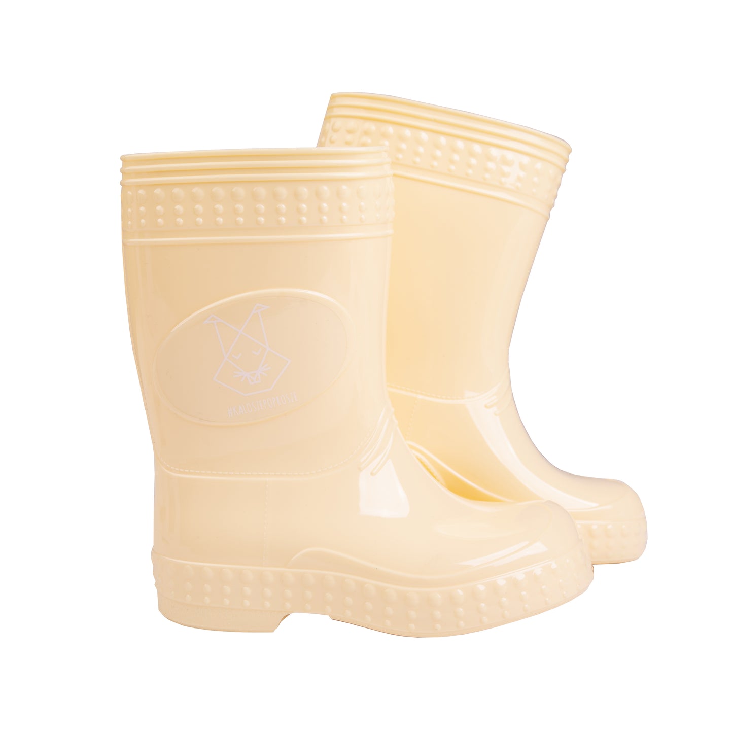 Gummistiefel in Pastellgelb