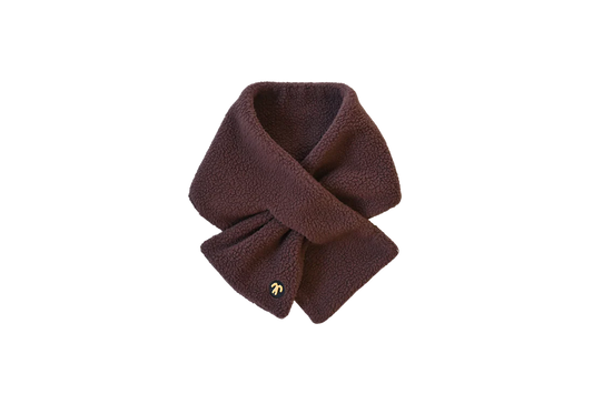 Sherpa Schal DUCKSDAY Dark Brown
