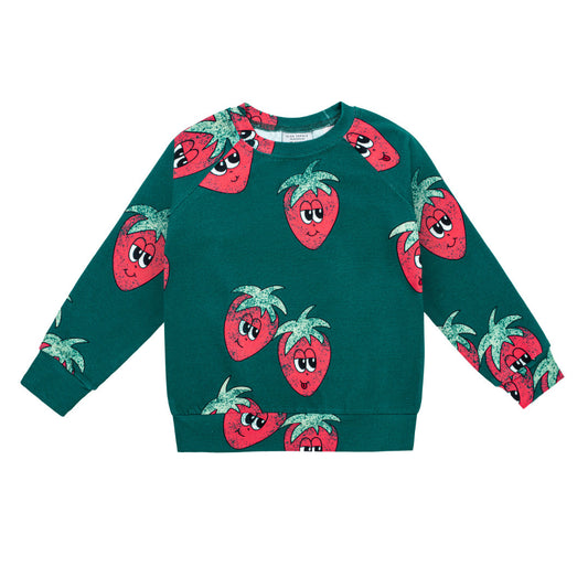Dear Sophie Langarmshirt Strawberry green