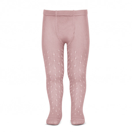 CONDOR Strumpfhose openwork PALE PINK